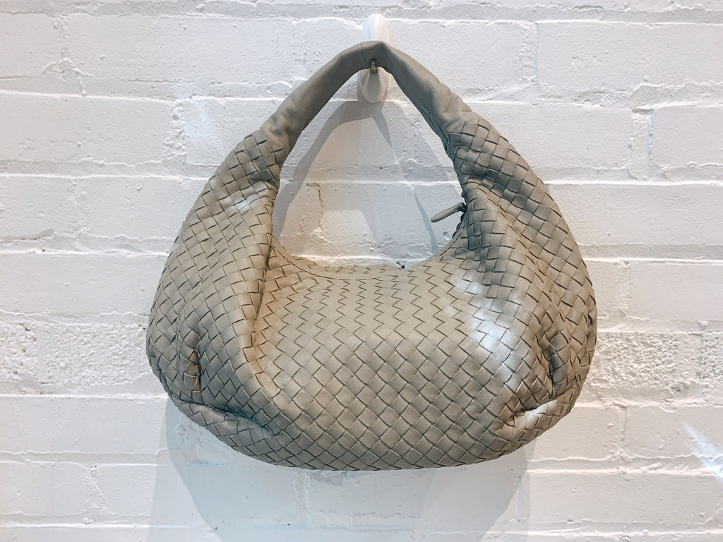 BOTTEGA VENETA Intrecciato Veneta Stone Hobo Bag