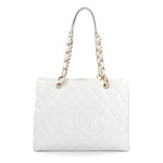 Chanel Grand Shopping Tote in White