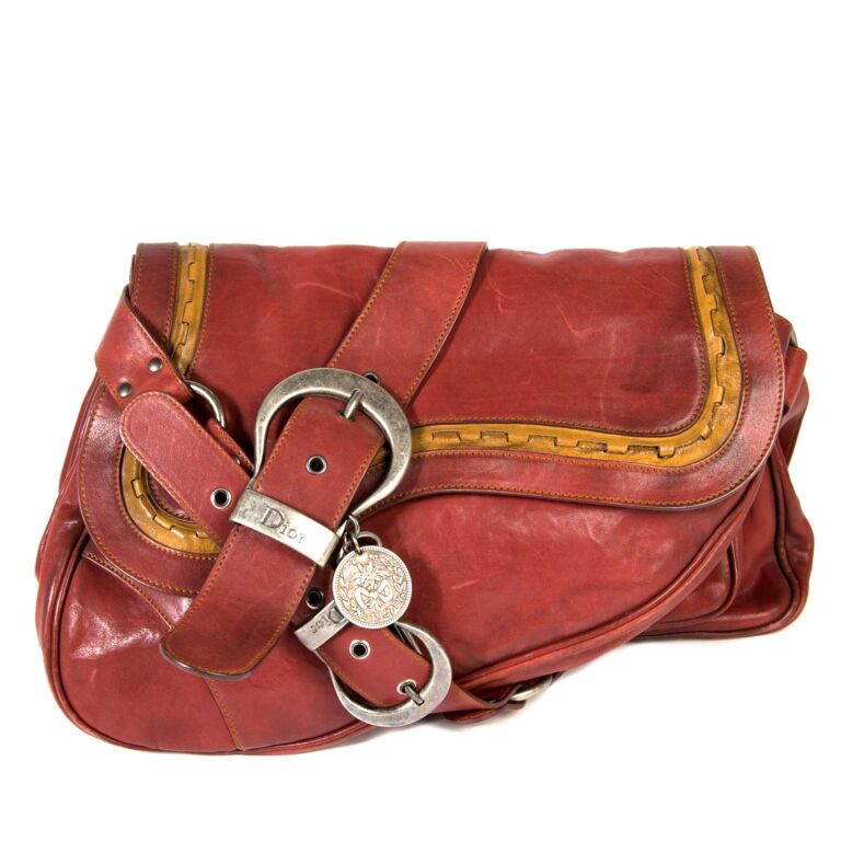 CHRISTIAN DOIR GAUCHO LARGE SADDLE BAG