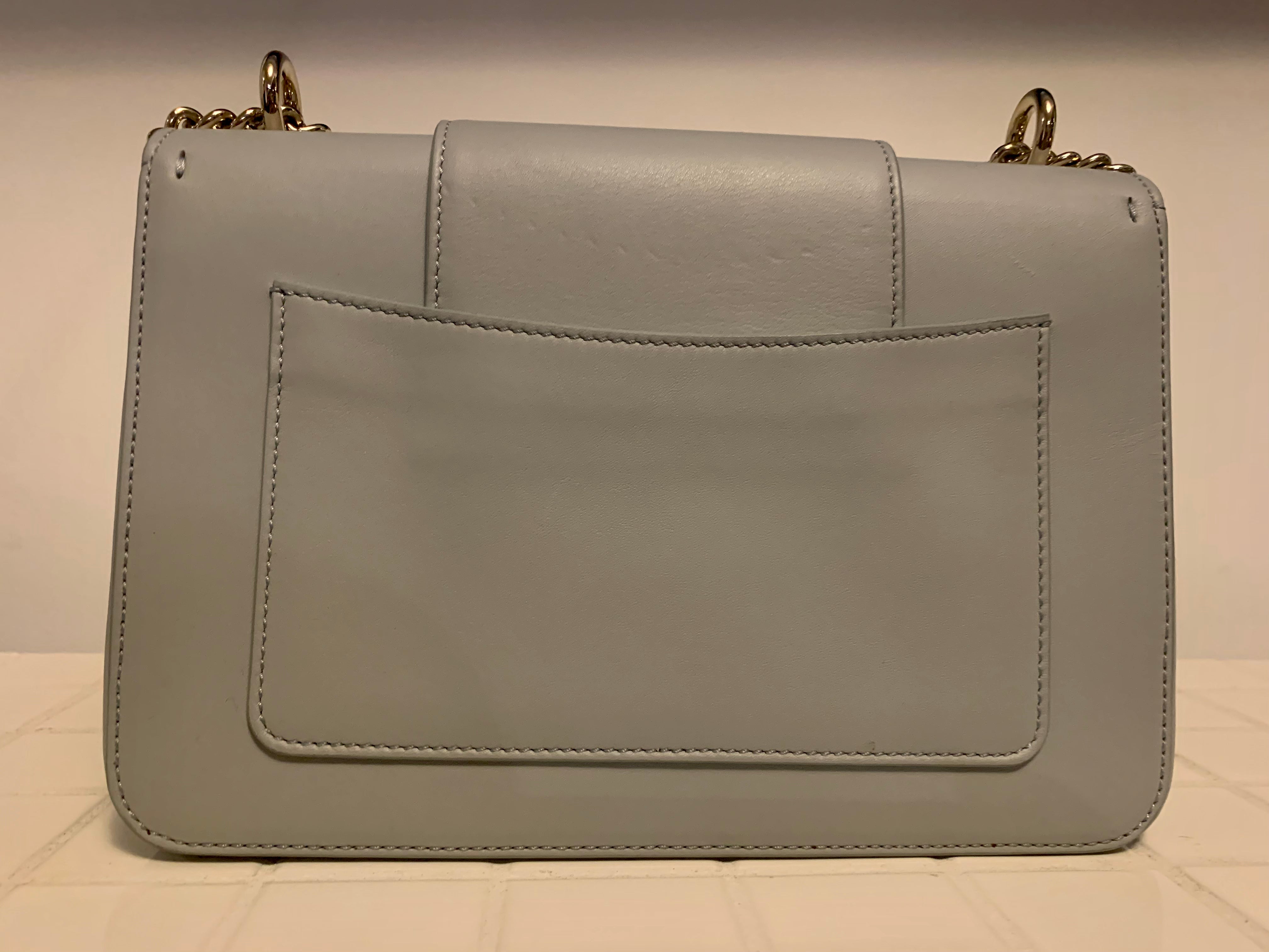 Roger Vivier Très Vivier Bag in Soft Blue