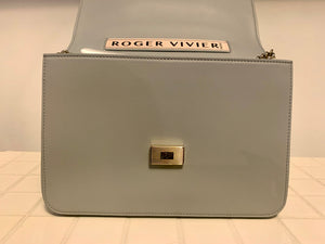 Roger Vivier Très Vivier Bag in Soft Blue