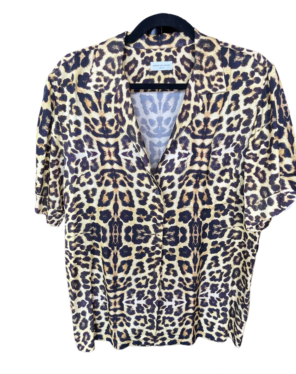 Dries van Noten Leopard Print T-shirt Top