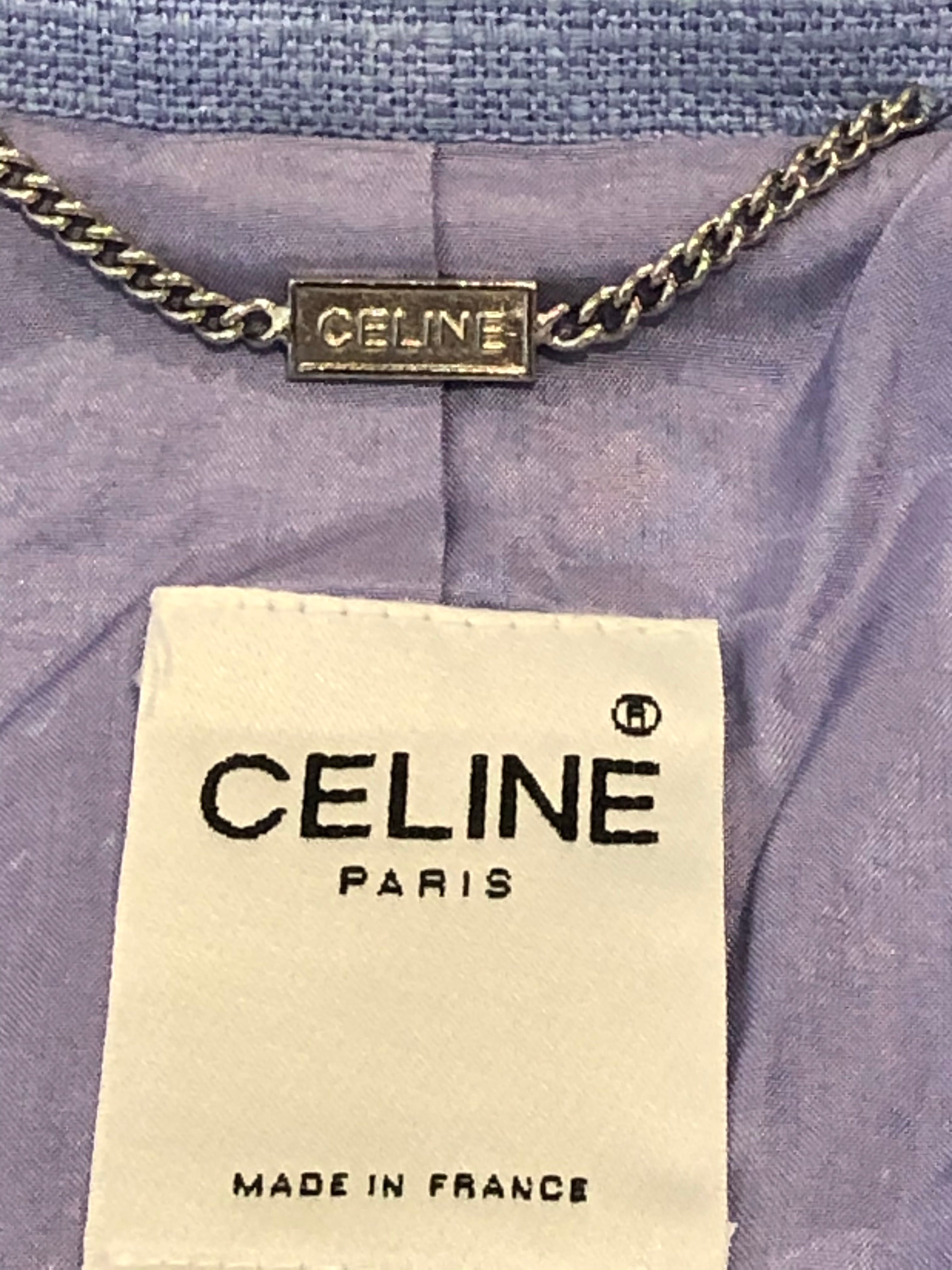 CELINE VINTAGE BLAZER  40FR  8US