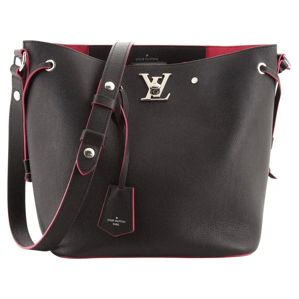 Louis Vuitton Lockme Bucket Bag Leather